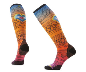 Носки мужские Smartwool Ski Zero Cushion Geo Peaks Print OTC (Orange Rust, L)